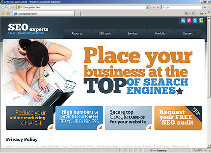 Website Template #29219