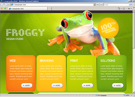 Website Template #29268