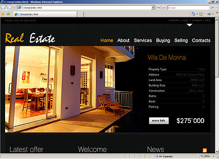 Website Template #29300