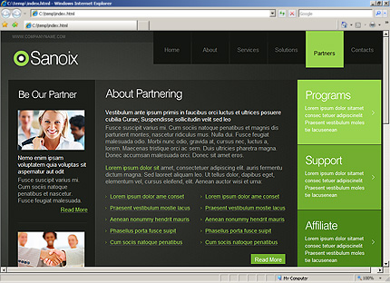 Website Template #29405