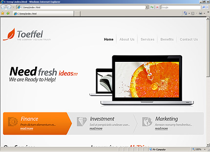 Website Template #29456