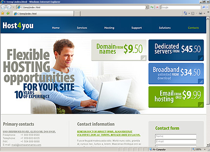 Website Template #29459