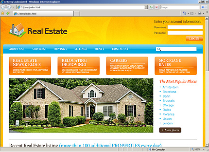 Website Template #29489