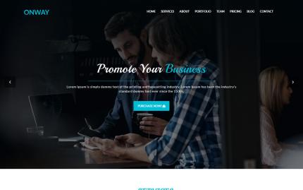 Modèles Landing Page