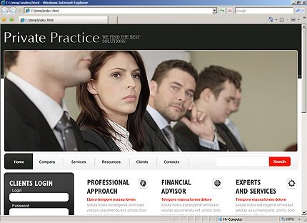 Website Template #29588