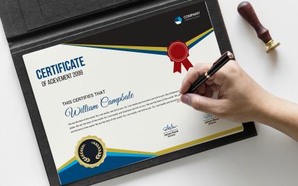 Certificat Templates