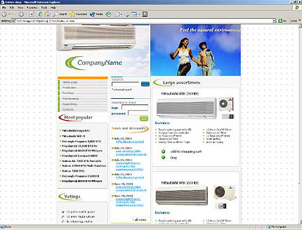 Website Template #3035