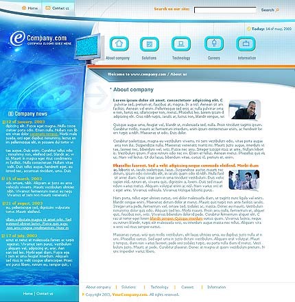 Website Template #3038