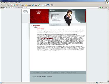 Website Template #3091