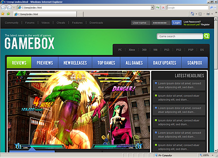 Website Template #30014