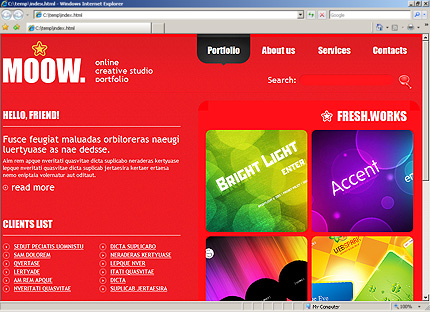 Website Template #30019