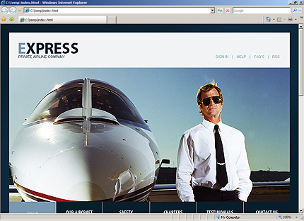 Website Template #30070