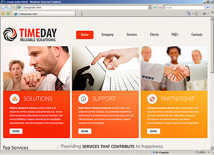 Website Template #30071