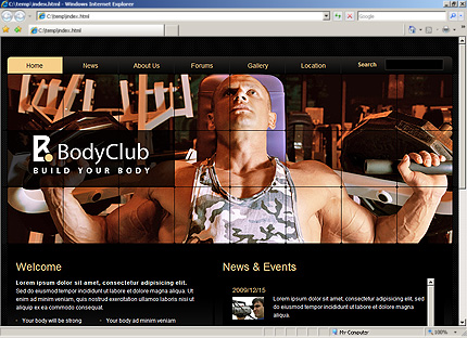Website Template #30079