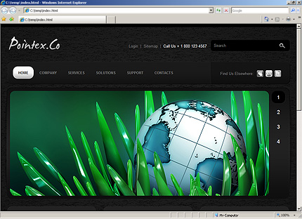 Website Template #30080