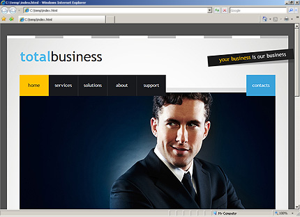 Website Template #30119