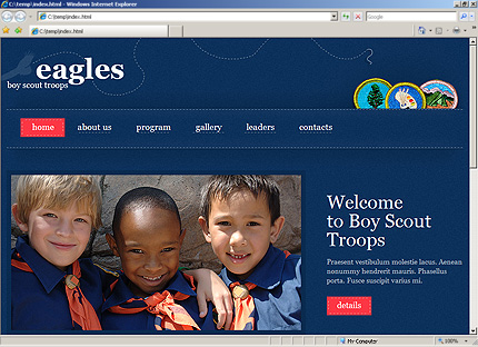 Website Template #30124