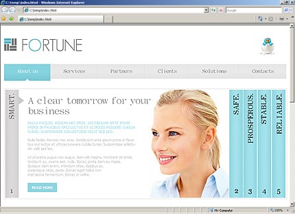 Website Template #30129