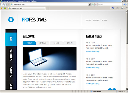 Website Template #30198