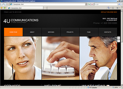 Website Template #30217