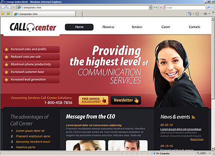 Website Template #30241