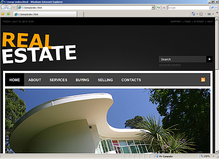 Website Template #30245