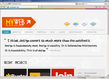 Website Template #30385