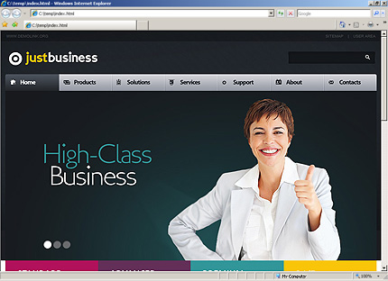 Website Template #30463