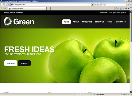 Website Template #30471