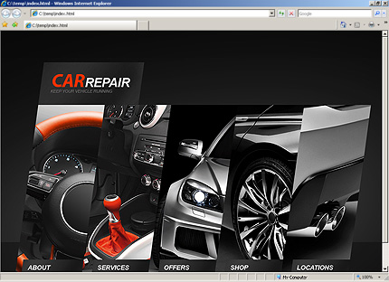 Website Template #30555