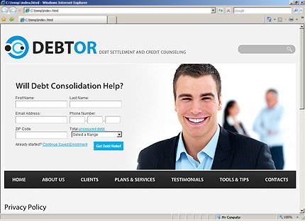 Website Template #30597