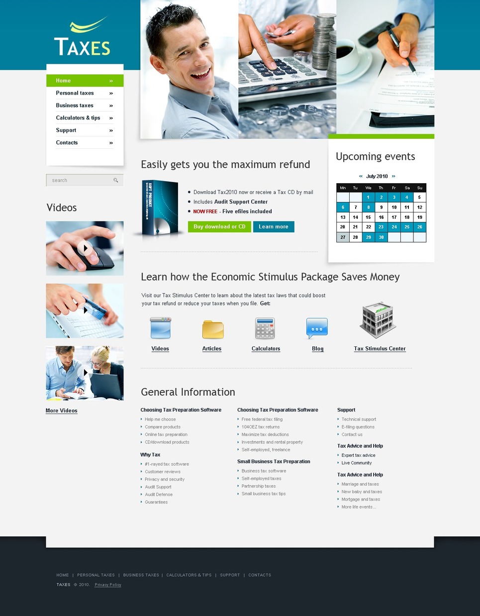 Accounting Website Website Template Web Design Templates, Website