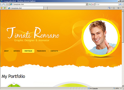 Website Template #30627
