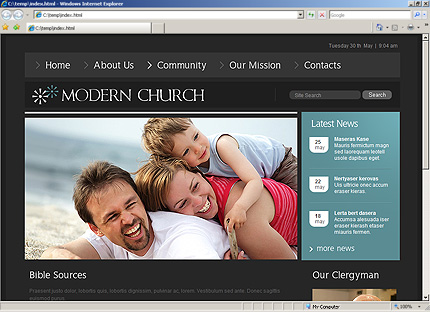 Website Template #30741