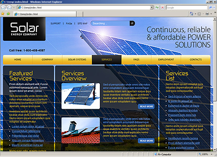 Website Template #30744