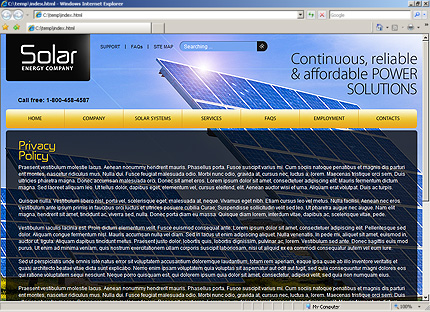 Website Template #30744