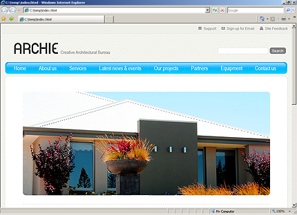 Website Template #30755