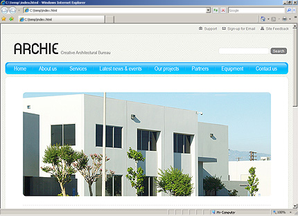 Website Template #30755