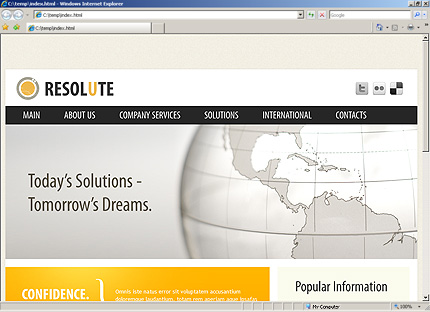 Website Template #30765