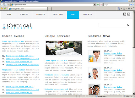 Website Template #30834