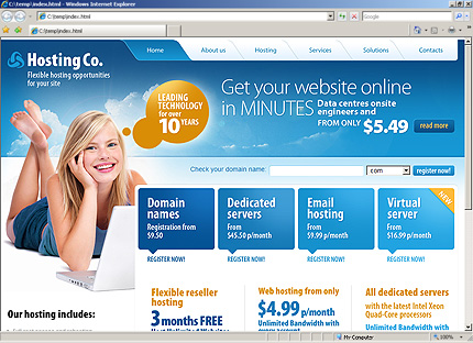 Website Template #30839