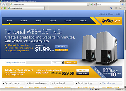 Website Template #30870