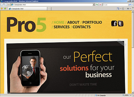 Website Template #30950