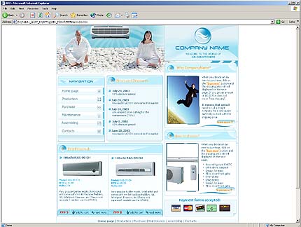 Website Template #3160