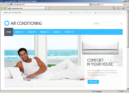 Website Template #31204