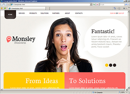 Website Template #31266