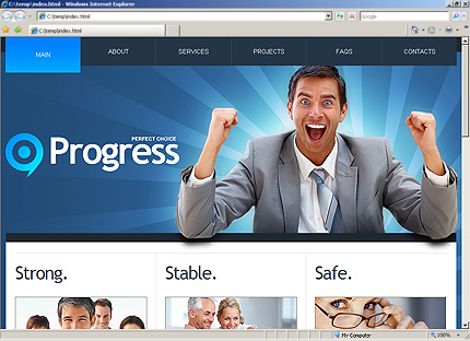 Website Template #31280