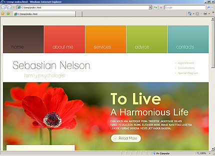 Website Template #31373