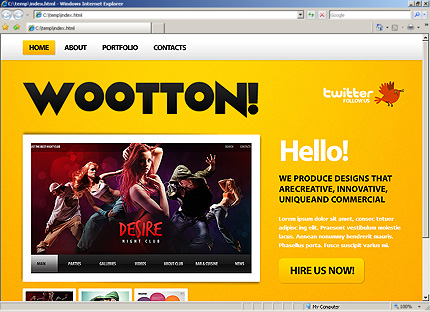 Website Template #31389