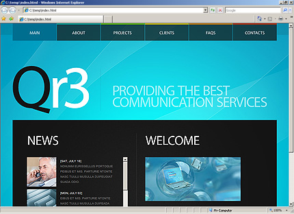 Website Template #31390